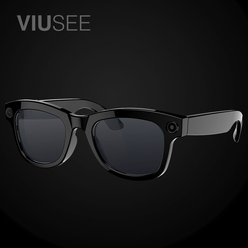 VIUSEE Smart Glasses---Capture photos, record videos, enjoy Bluetooth audio, take calls, record voice, protect your eyes from the sun, and even get smart translation — all in one pair of glasses.