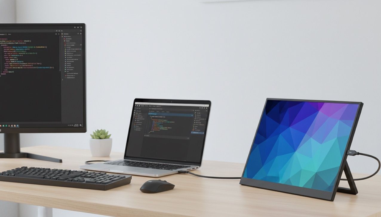 How to Set Up a Dual-Screen Workspace Anywhere