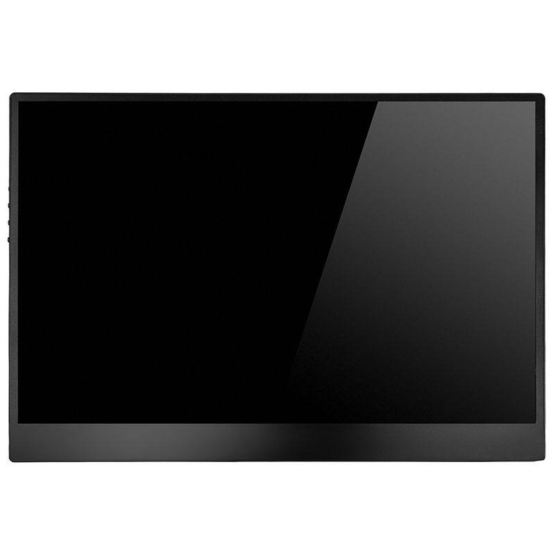 14 Inch 2.2K Portable Monitor - IPS 2240x1440 USB-C Display with Side Stand close-up of USB-C and HDMI ports - VIUSEE